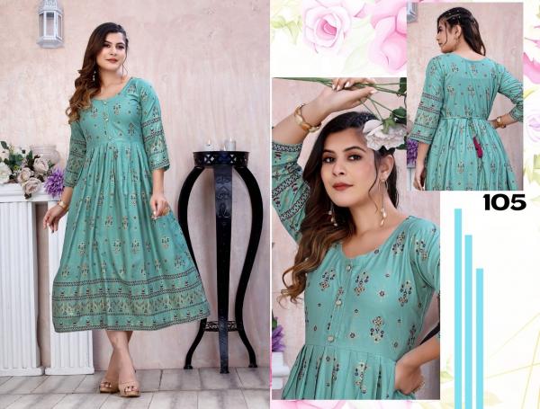 Trendy Golden All the best Rayon Designer Exclusive Kurti collection